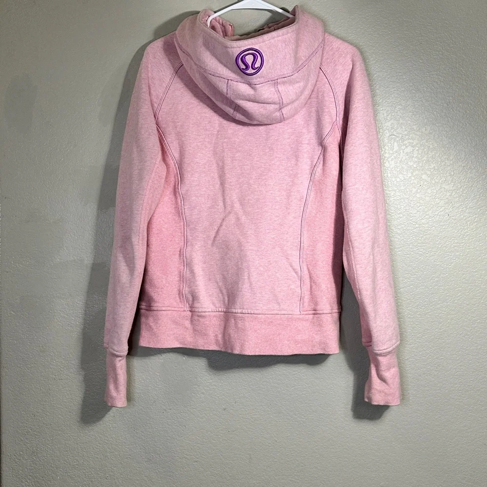 Lululemon Athletica Light Pink Zip-Up Hoodie - Picture 2 of 2